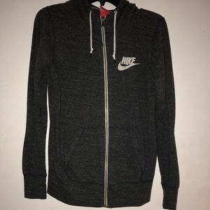 Nike jacket heather gray